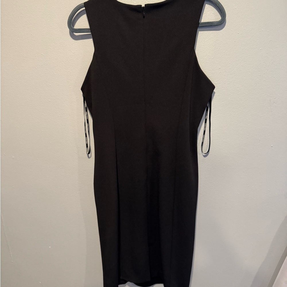Calvin Klein Black Pleated Midi Dress - Picture 4 of 6